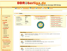 Tablet Screenshot of ddroberliga.de